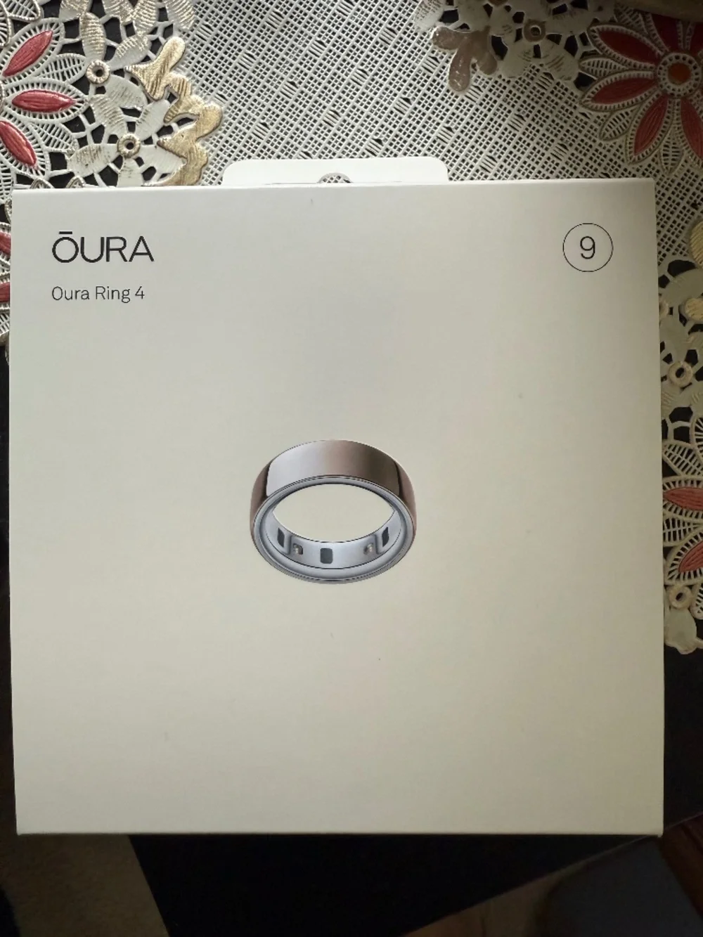 Oura ring gen 4 size 9